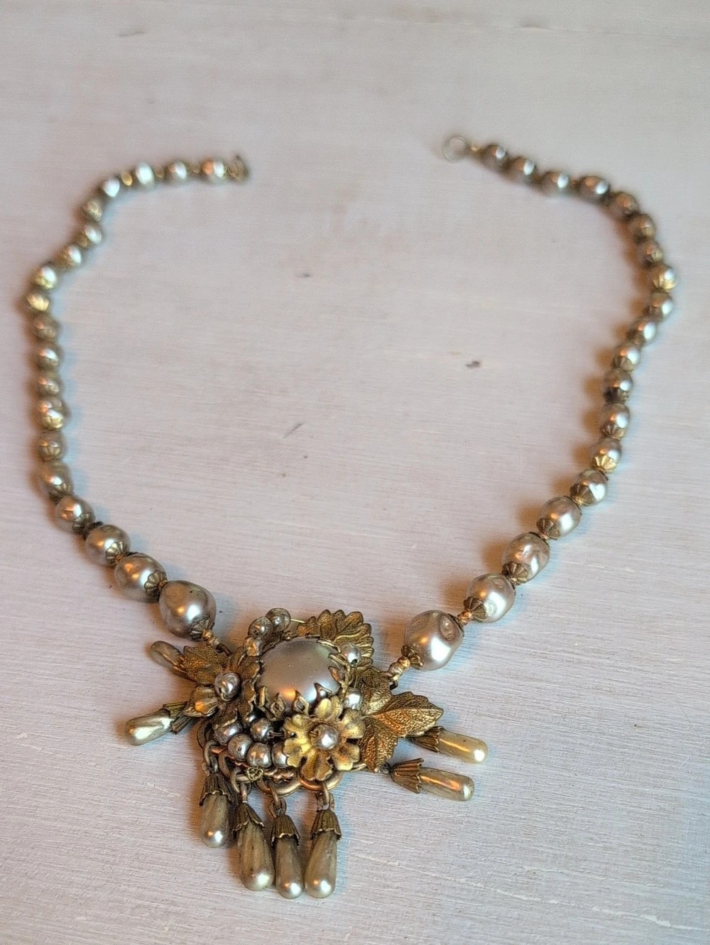 Miriam Haskell Statement Necklace